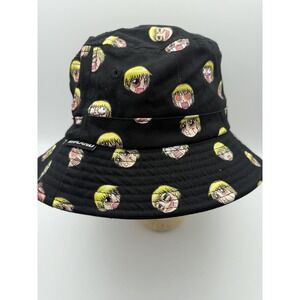 Hypland Popee the Performer Bucket Hat Black Hello Anime Character
